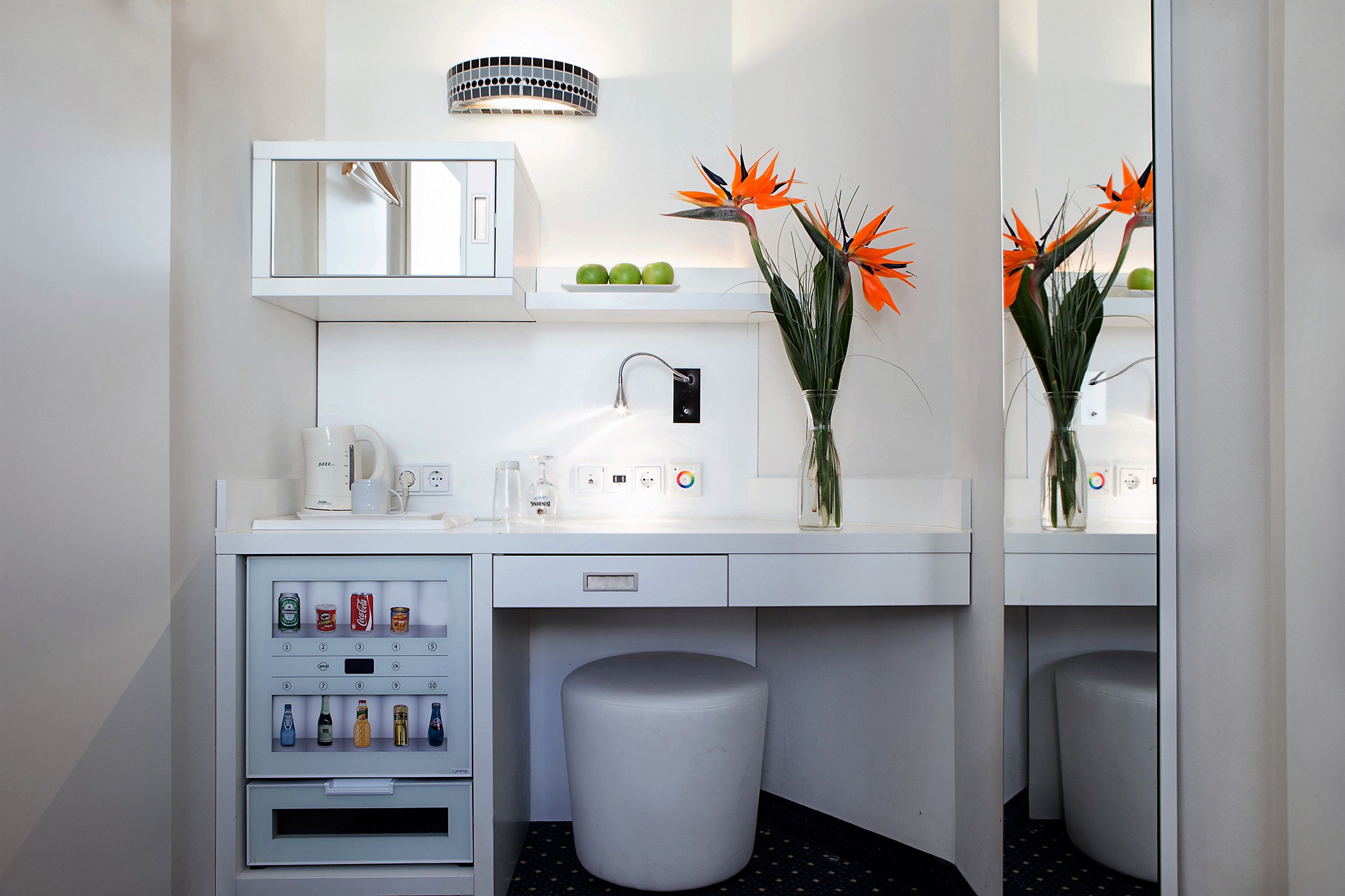 Premium bedding, minibar, in-room safe, desk