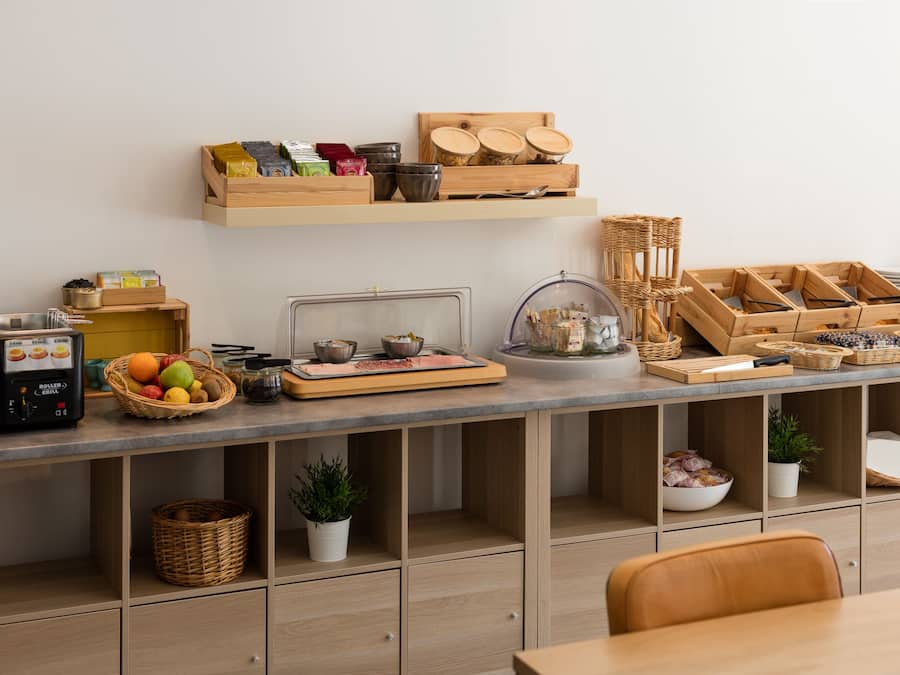 Daily buffet breakfast (EUR 12.9 per person)