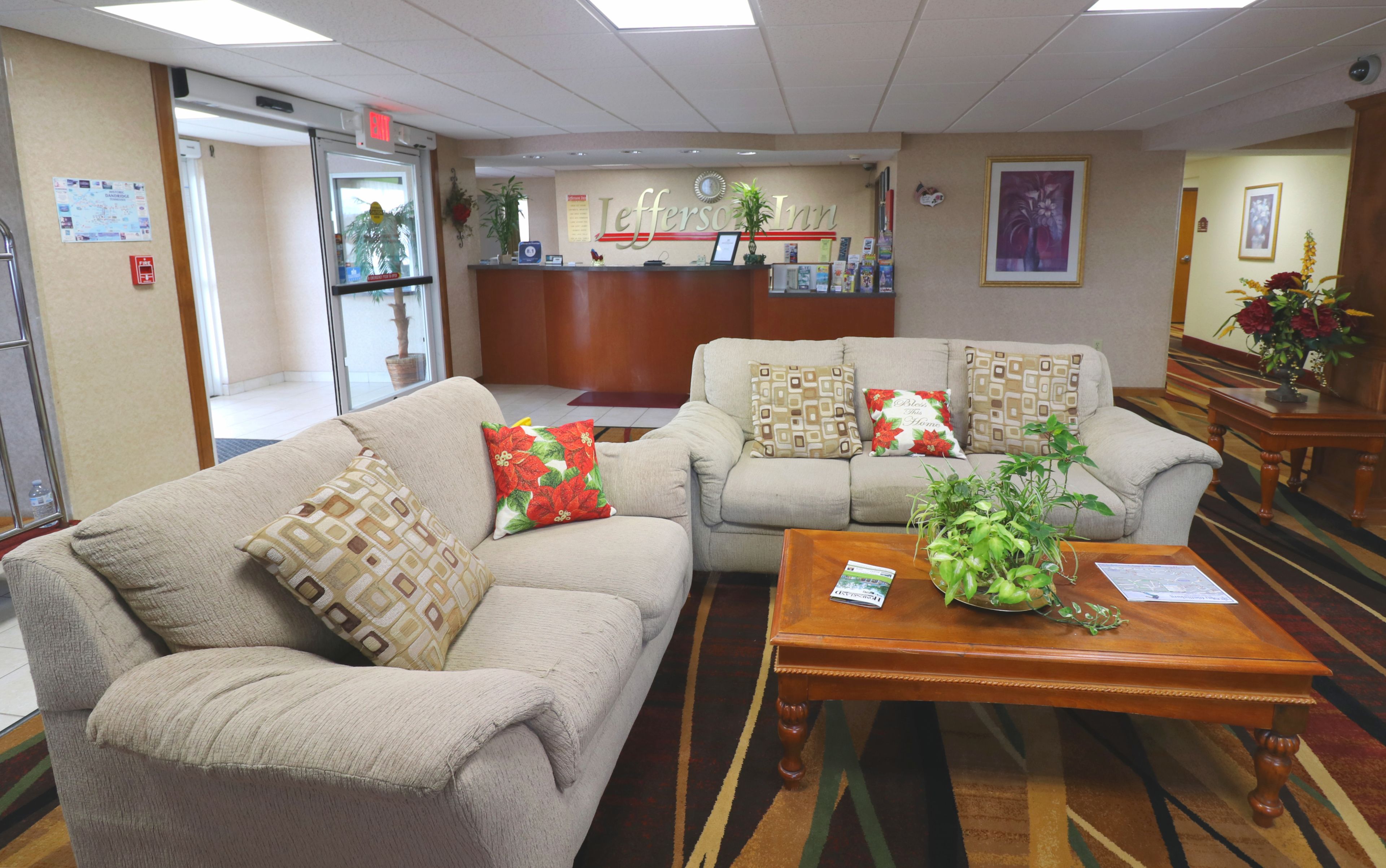 Khu tiếp khách ở sảnh