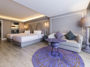 Privilege, Room, 2 Twin Beds | Minibar, in-room safe, desk, free WiFi