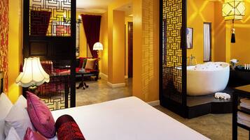 Suite King | 1 bedroom, premium bedding, in-room safe, individually decorated