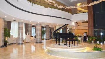 Sala de estar en el lobby