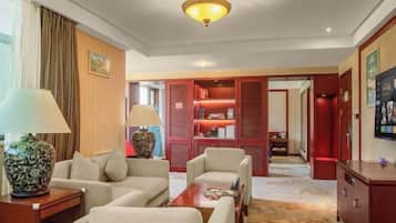 Minibar, in-room safe, iron/ironing board, alarm clocks