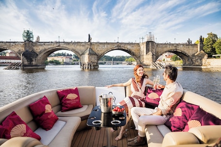 Boating. Mandarin Oriental, Prague