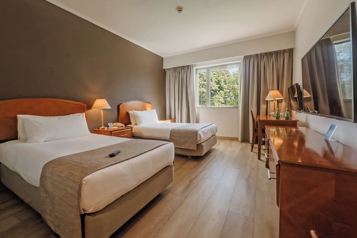 Double Room, 2 Single Beds | Minibar, in-room safe, desk, soundproofing