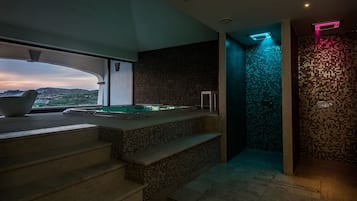 Bain à remous intérieur