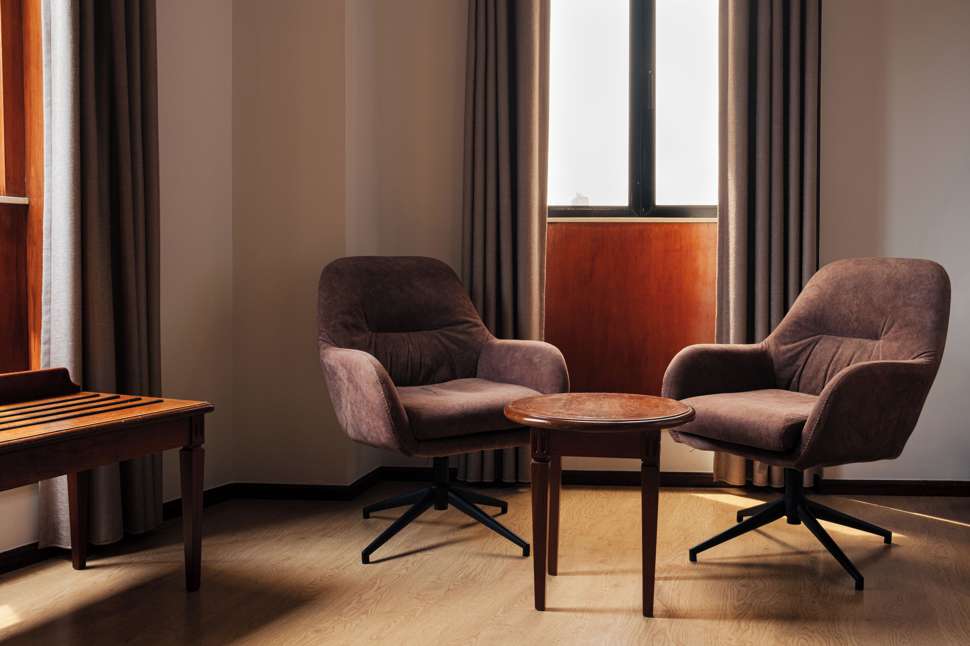 unique | hypo-allergenic bedding, in-room safe, desk, laptop workspace