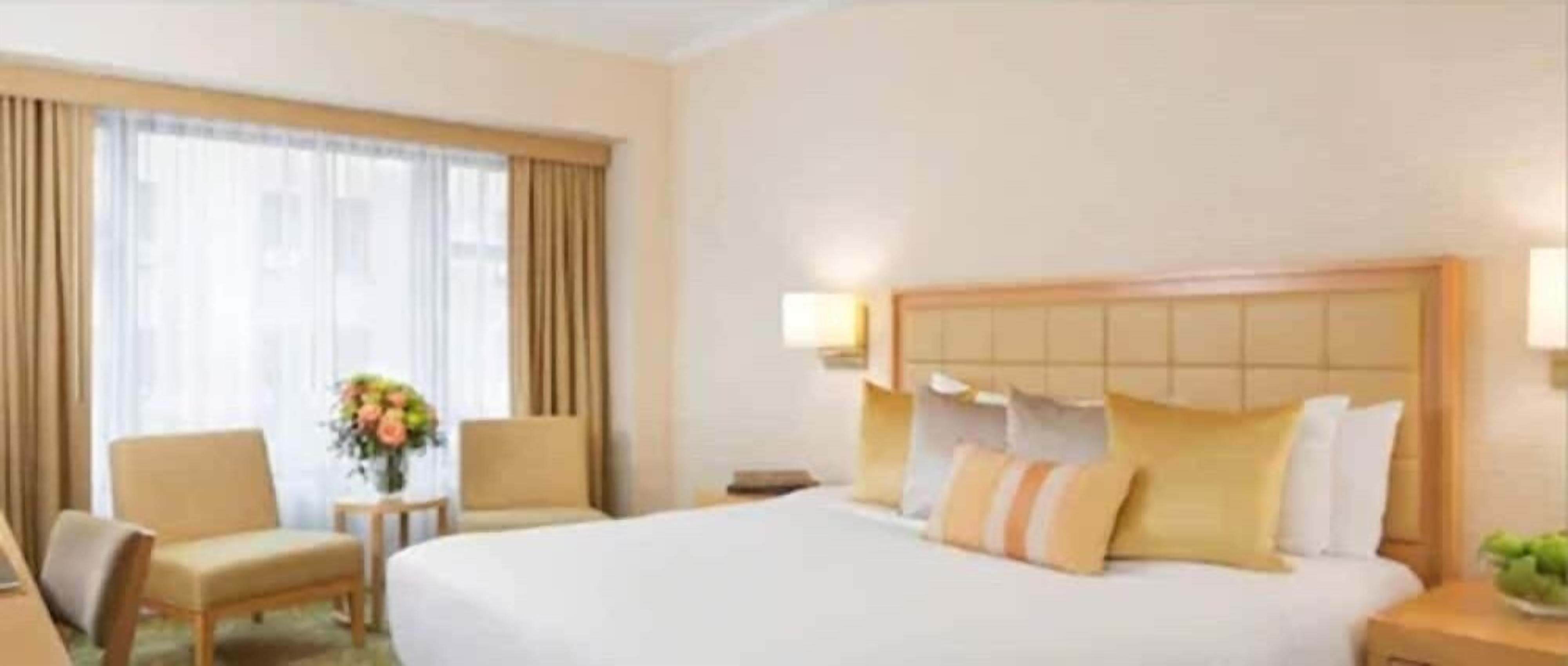 Premium bedding, down comforters, pillowtop beds, in-room safe