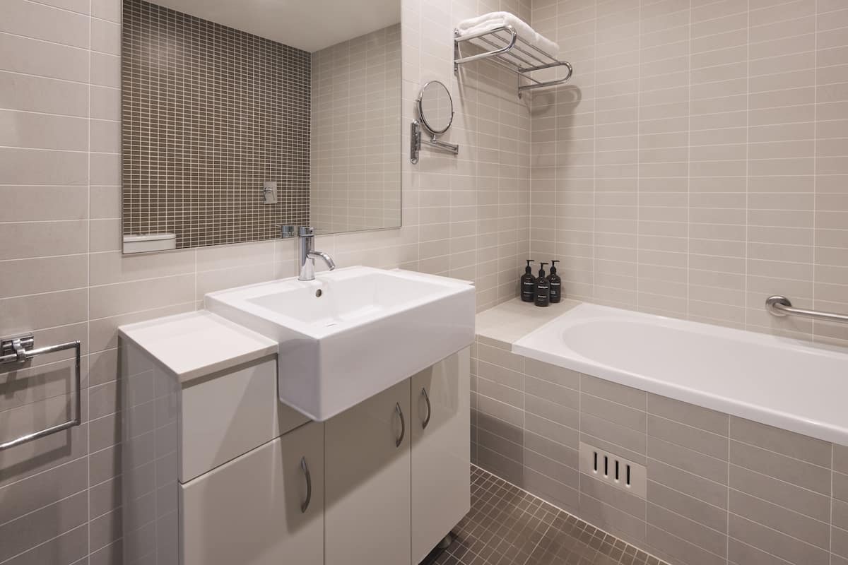 free toiletries, hair dryer, towels, soap