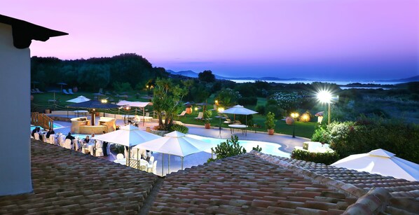 Vue depuis l’hébergement