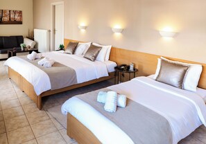 Coffres-forts dans les chambres, bureau, rideaux occultants