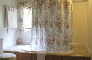 Diane room | Bathroom | Shower, towels - The Inn on Thistle Hill (Boston)