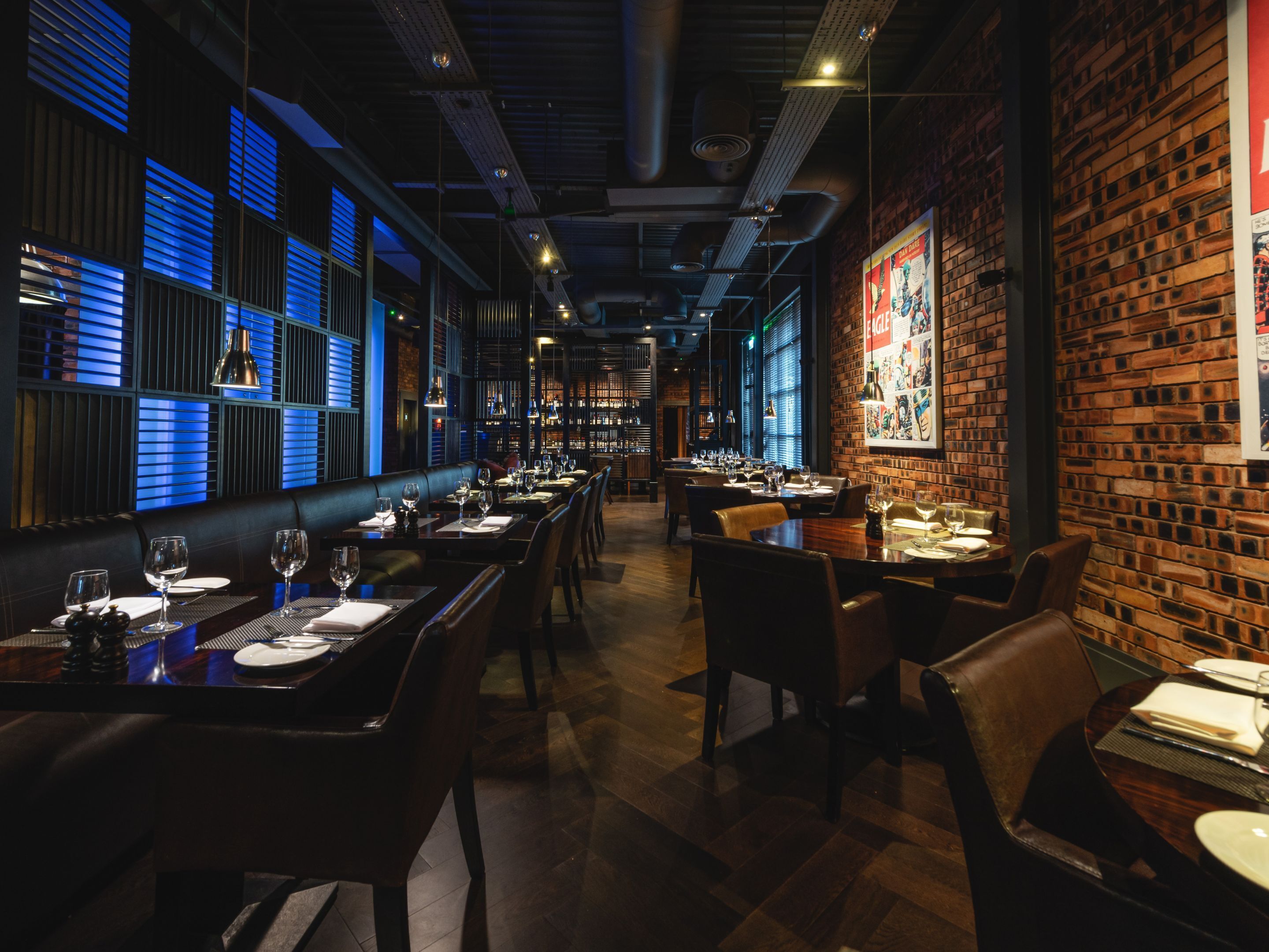 breakfast, lunch, dinner served; modern european cuisine