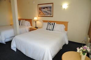 Classic Single Room, 2 Queen Beds, Ocean View | Premium bedding, Select Comfort beds, individually decorated