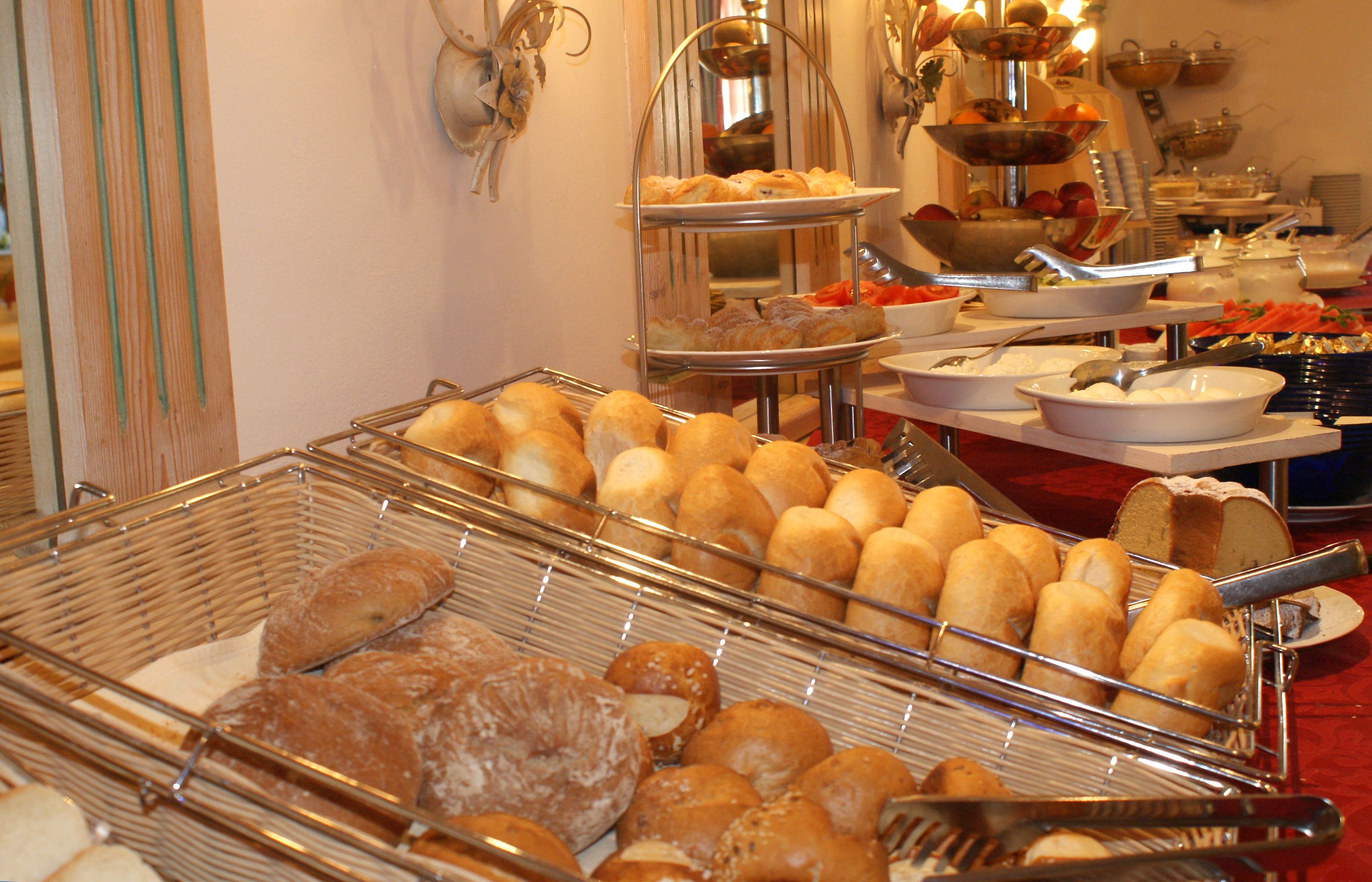 daily buffet breakfast (eur 17 per person)