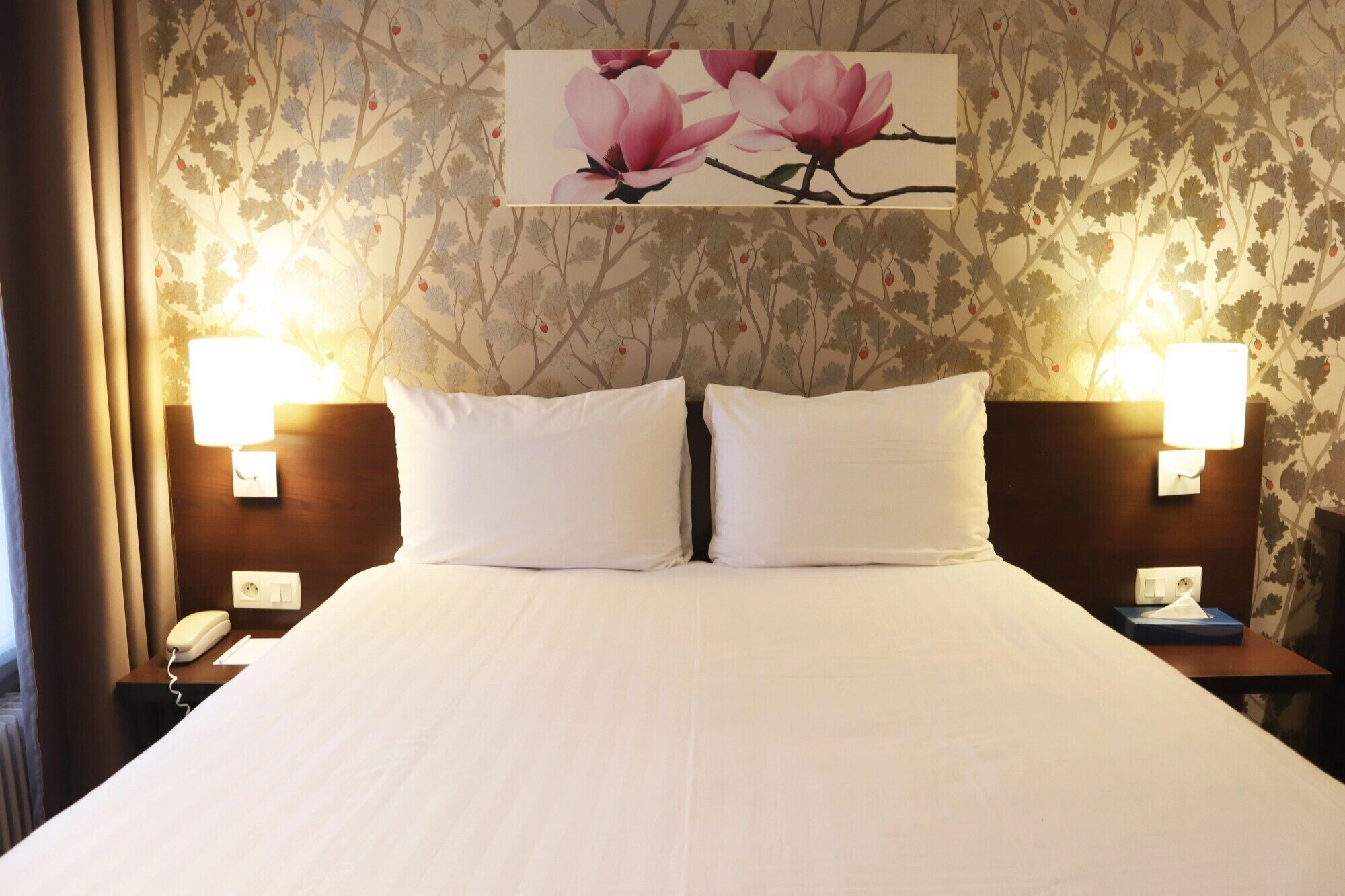 Select Comfort beds, desk, soundproofing