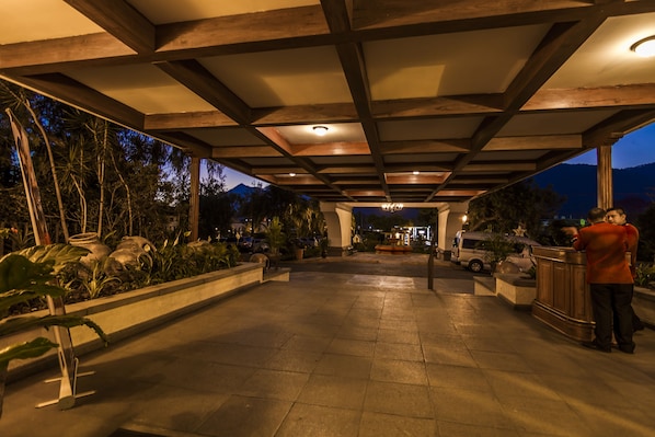 Interior entrance