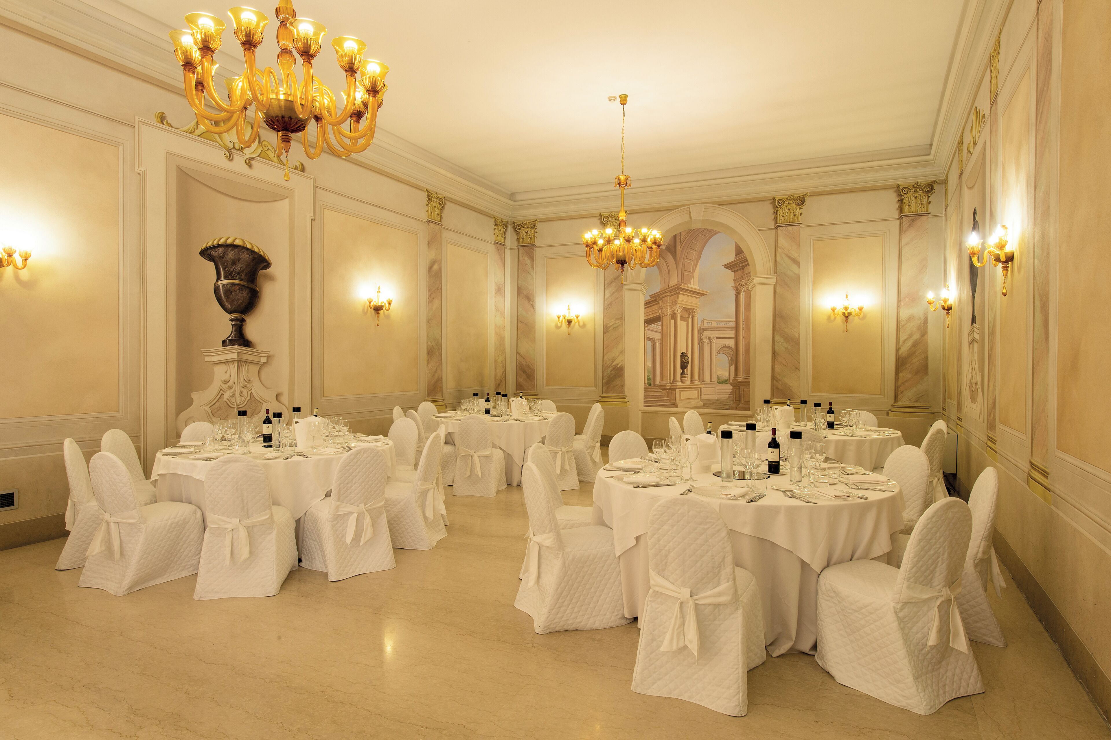 Indoor wedding