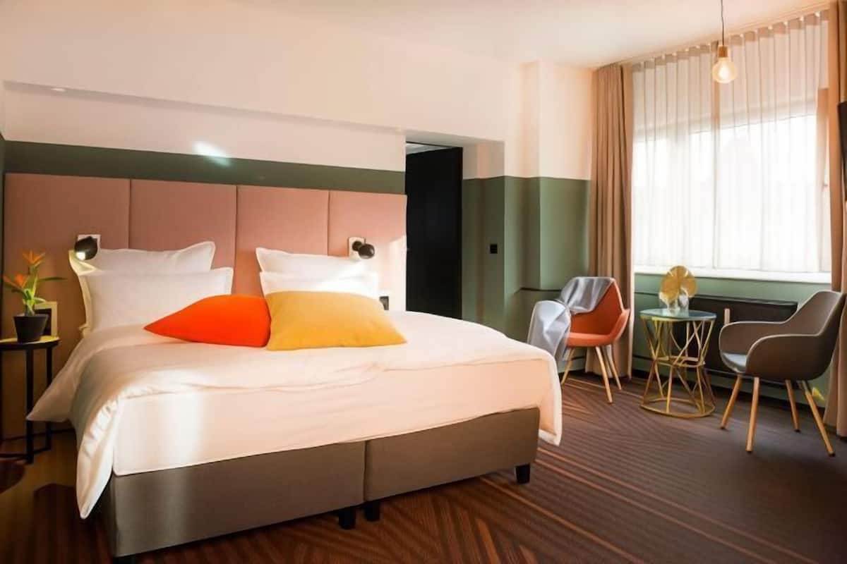 1 habitación y ropa de cama hipoalergénica