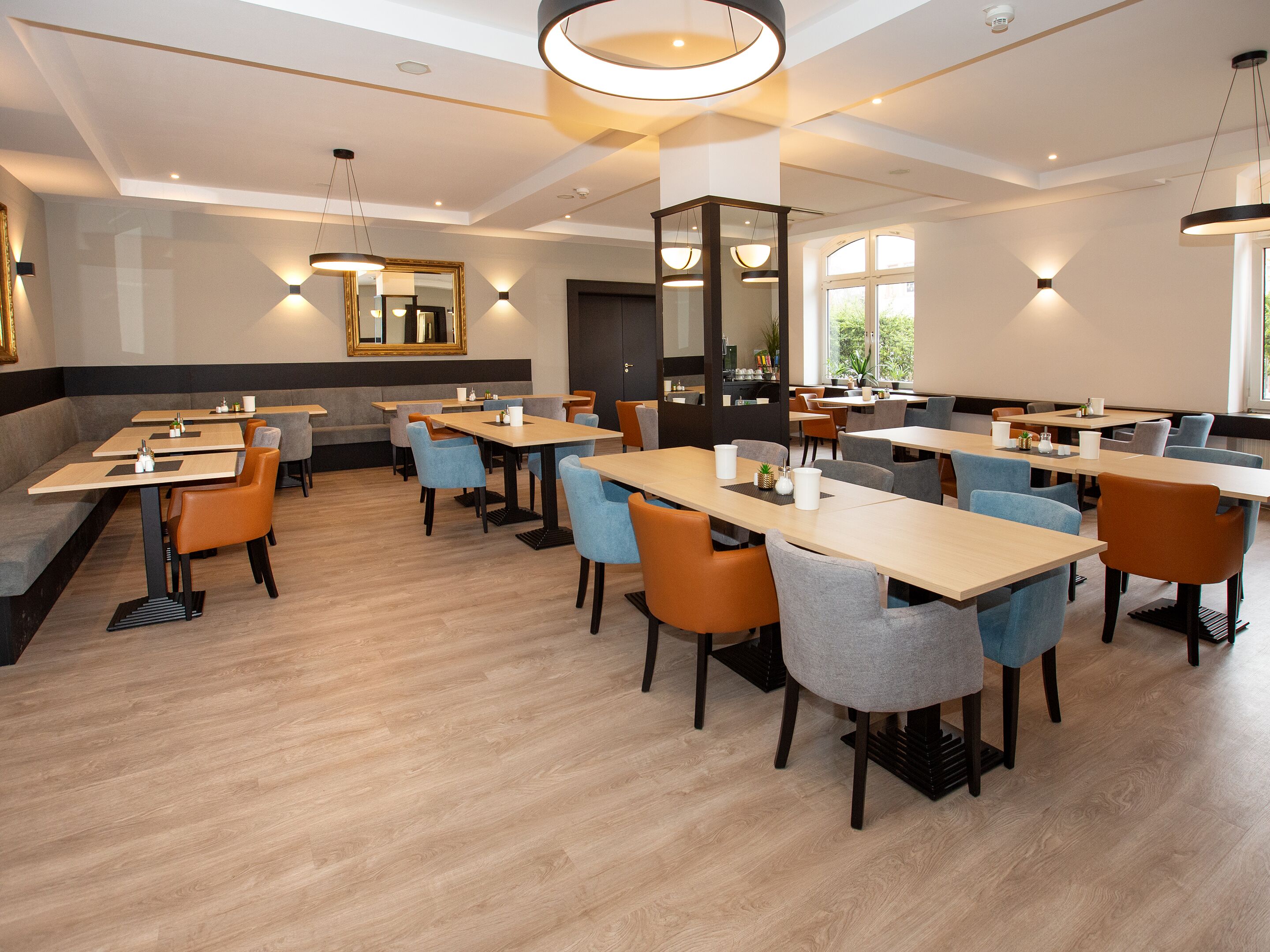 daily buffet breakfast (eur 18.9 per person)