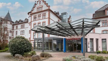 Fassade der Unterkunft