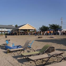 Private beach