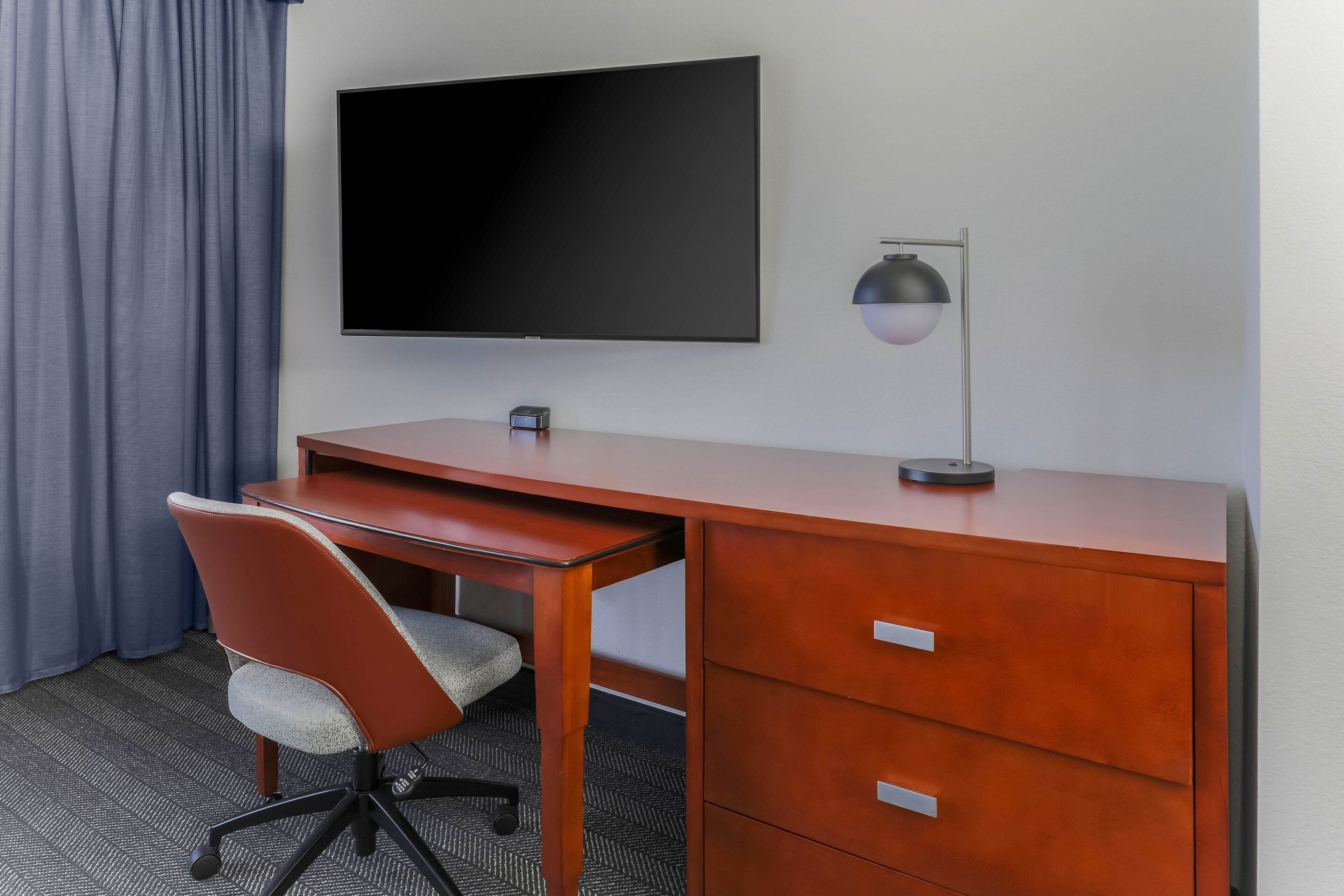 55-inch flat-screen tv with cable channels, tv