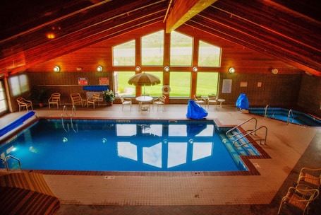 Una piscina techada