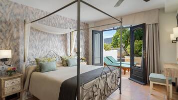 Premium bedding, pillow-top beds, blackout curtains, iron/ironing board