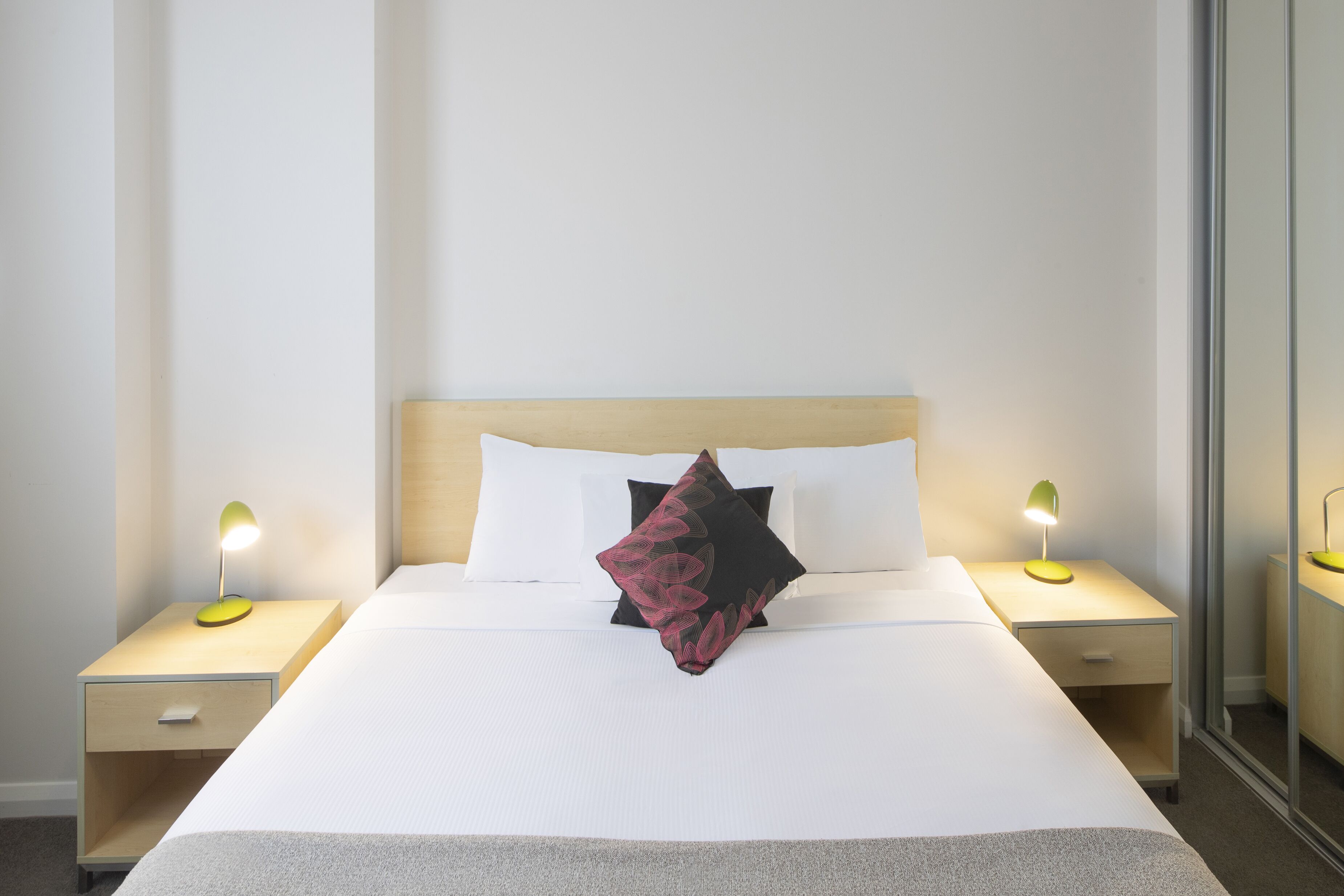 1 bedroom, desk, iron/ironing board, cots/infant beds