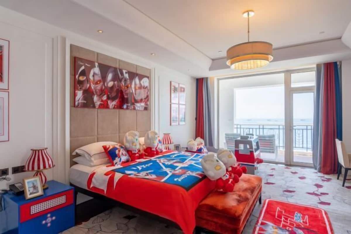 1 slaapkamer, een minibar, een kluis op de kamer, een bureau