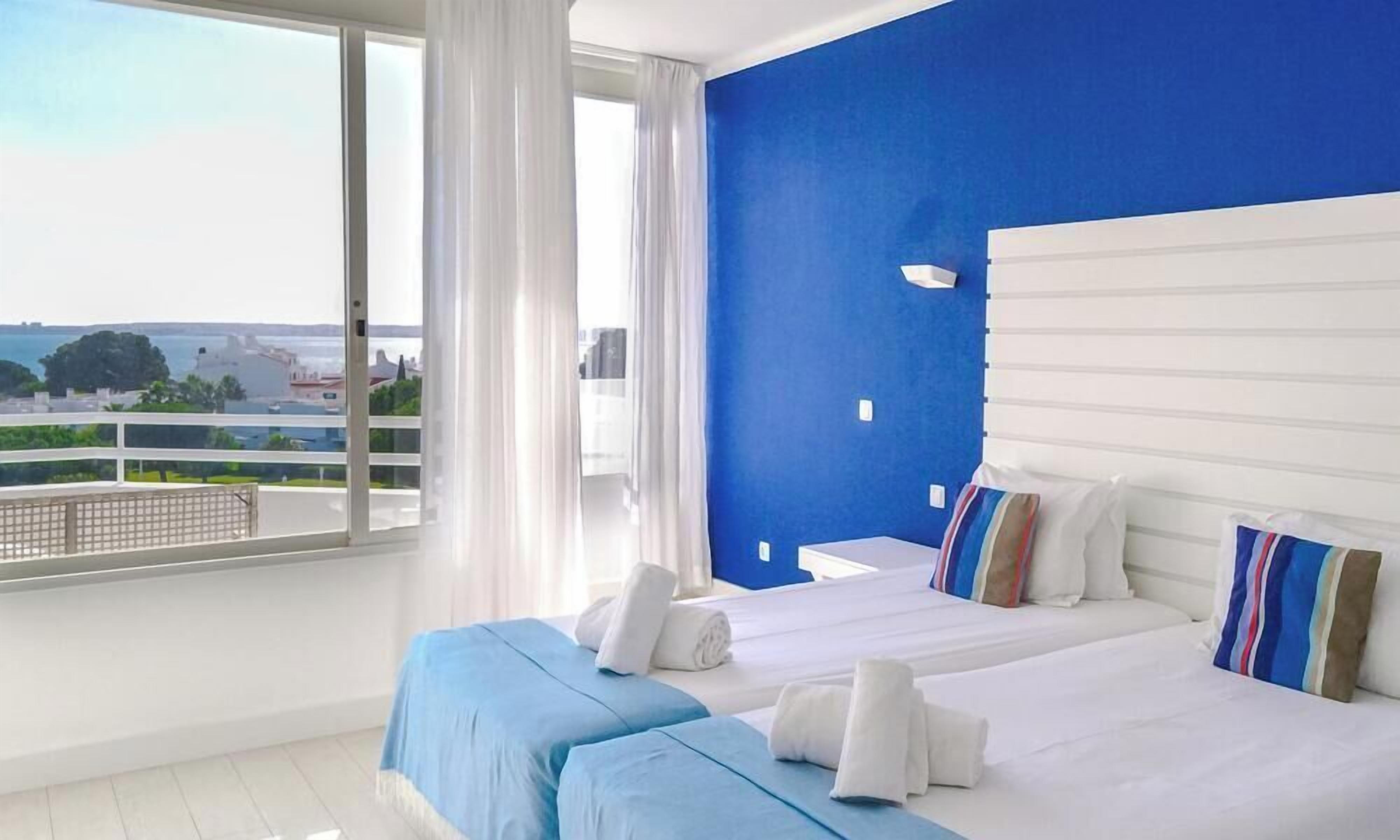 Superior Apartment, 1 Bedroom, Sea View | Laptop workspace, blackout drapes, iron/ironing board, free WiFi