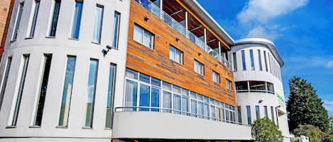 Fassade der Unterkunft