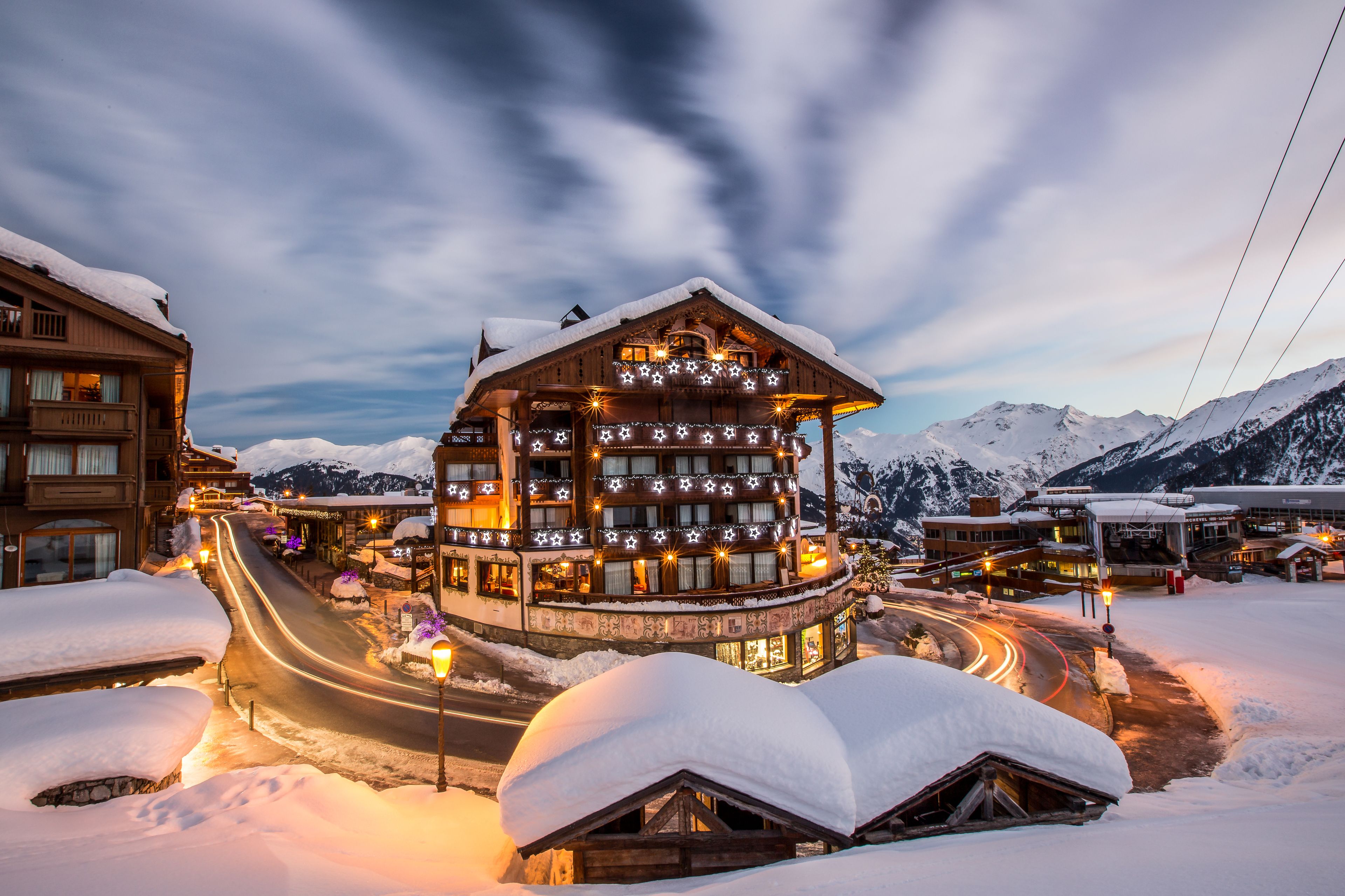 Fachada de la propiedad