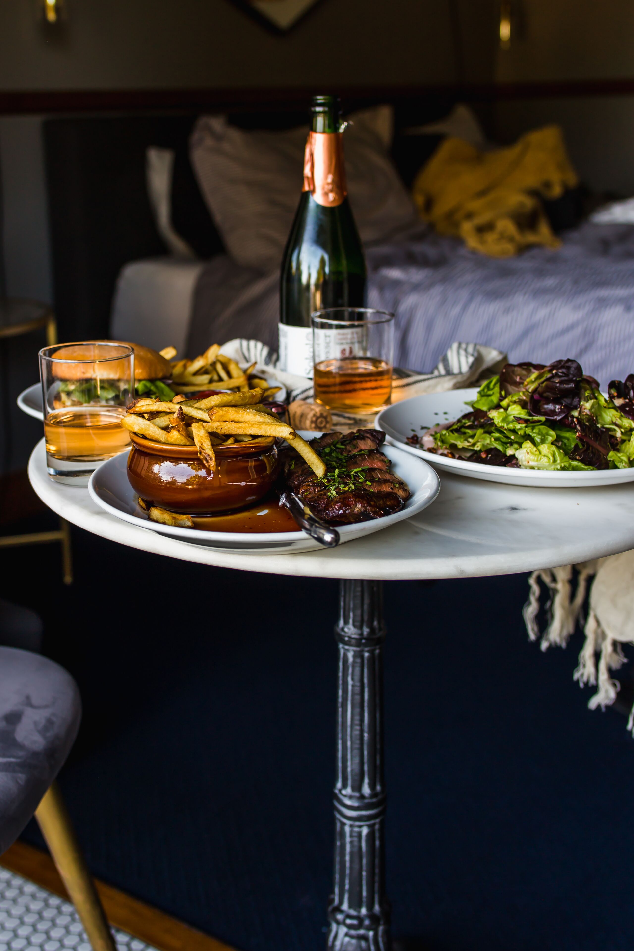 lunch, dinner served; fusion cuisine, garden views