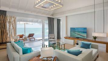 LUX* Villa | Premium bedding, minibar, in-room safe, blackout drapes