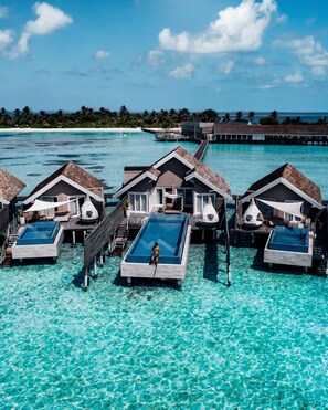 Temptation Pool Villa | Premium bedding, minibar, in-room safe, blackout curtains - LUX* South Ari Atoll (Dhidhoofinolhu Island)