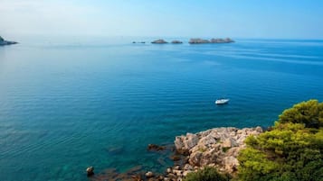 Blick von der Unterkunft