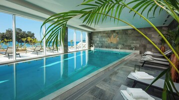 Salas para tratamentos a dois, sauna seca, sauna a vapor