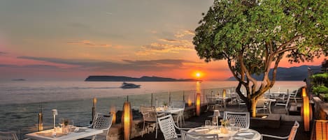 3 restauranter, frokost serveres