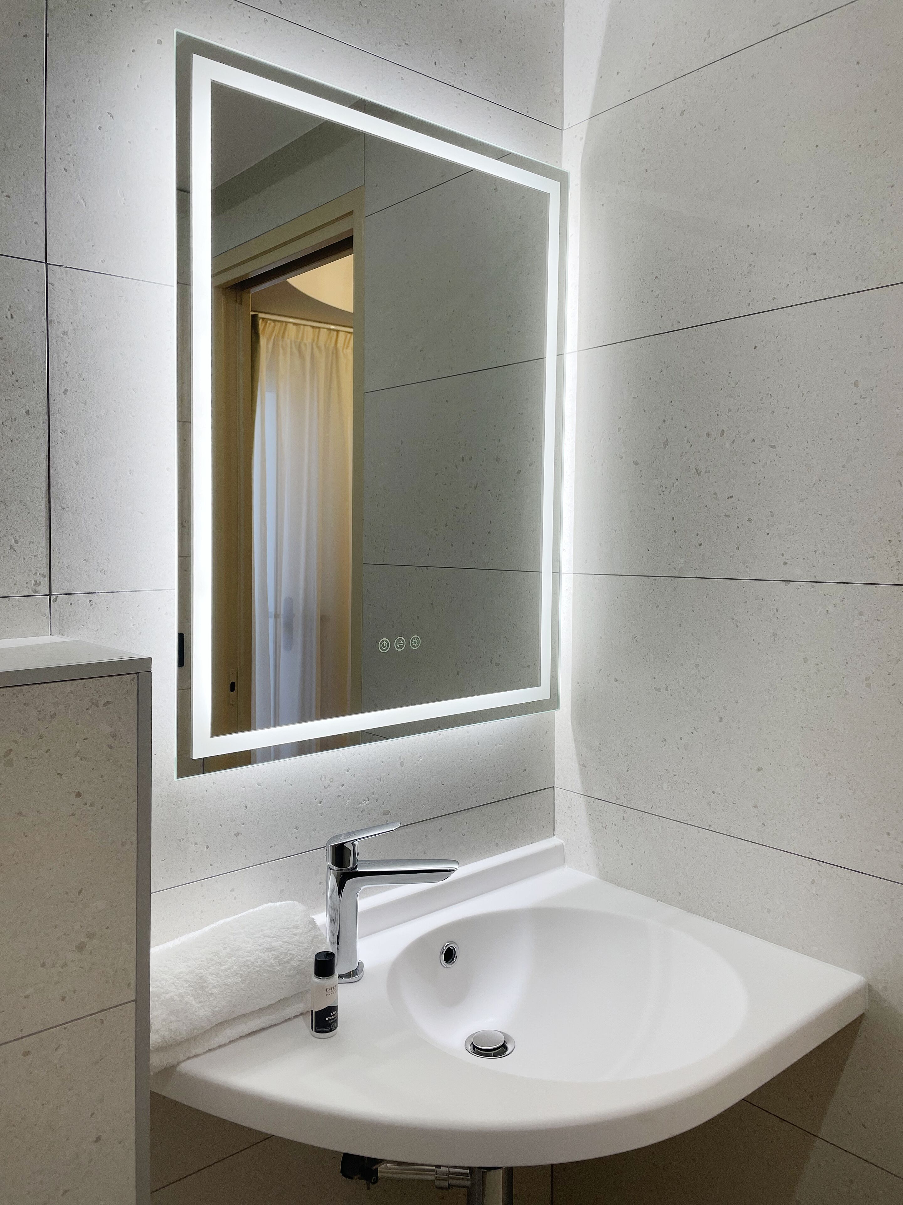 suite (one by the five) | bathroom | shower, rainfall showerhead, designer toiletries, hair dryer