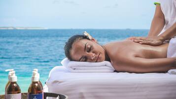 Couples treatment rooms, body treatments, deep-tissue massages