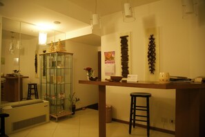 Body treatments, sports massages, facials, manicures and pedicures