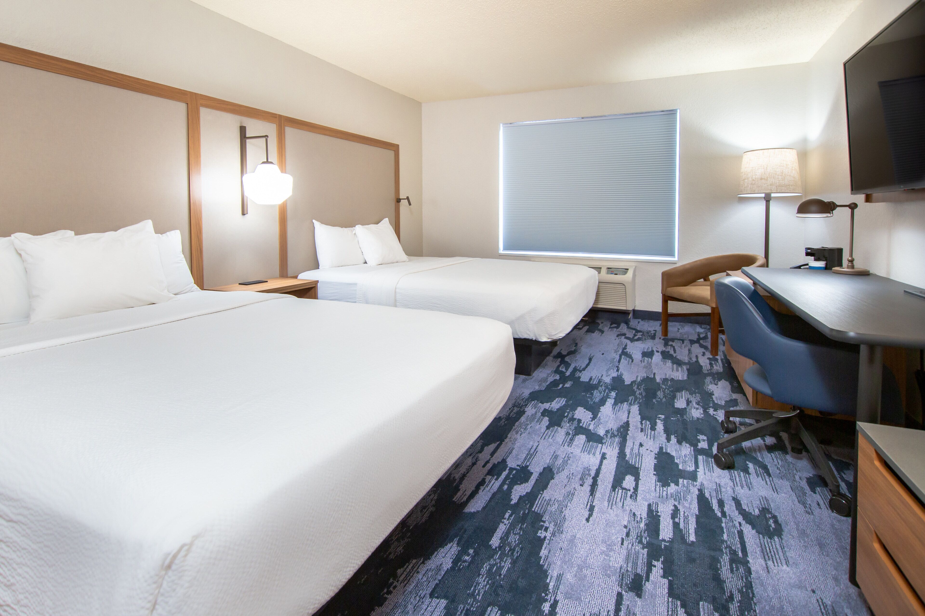 room, 2 queen beds | premium bedding, pillow-top beds, desk, blackout curtains