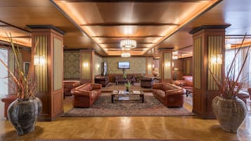 Sala de estar en el lobby
