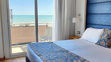 Chambre Deluxe, 1 chambre, balcon, vue mer