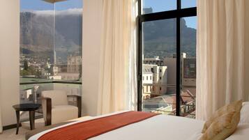 Premium bedding, minibar, in-room safe, desk