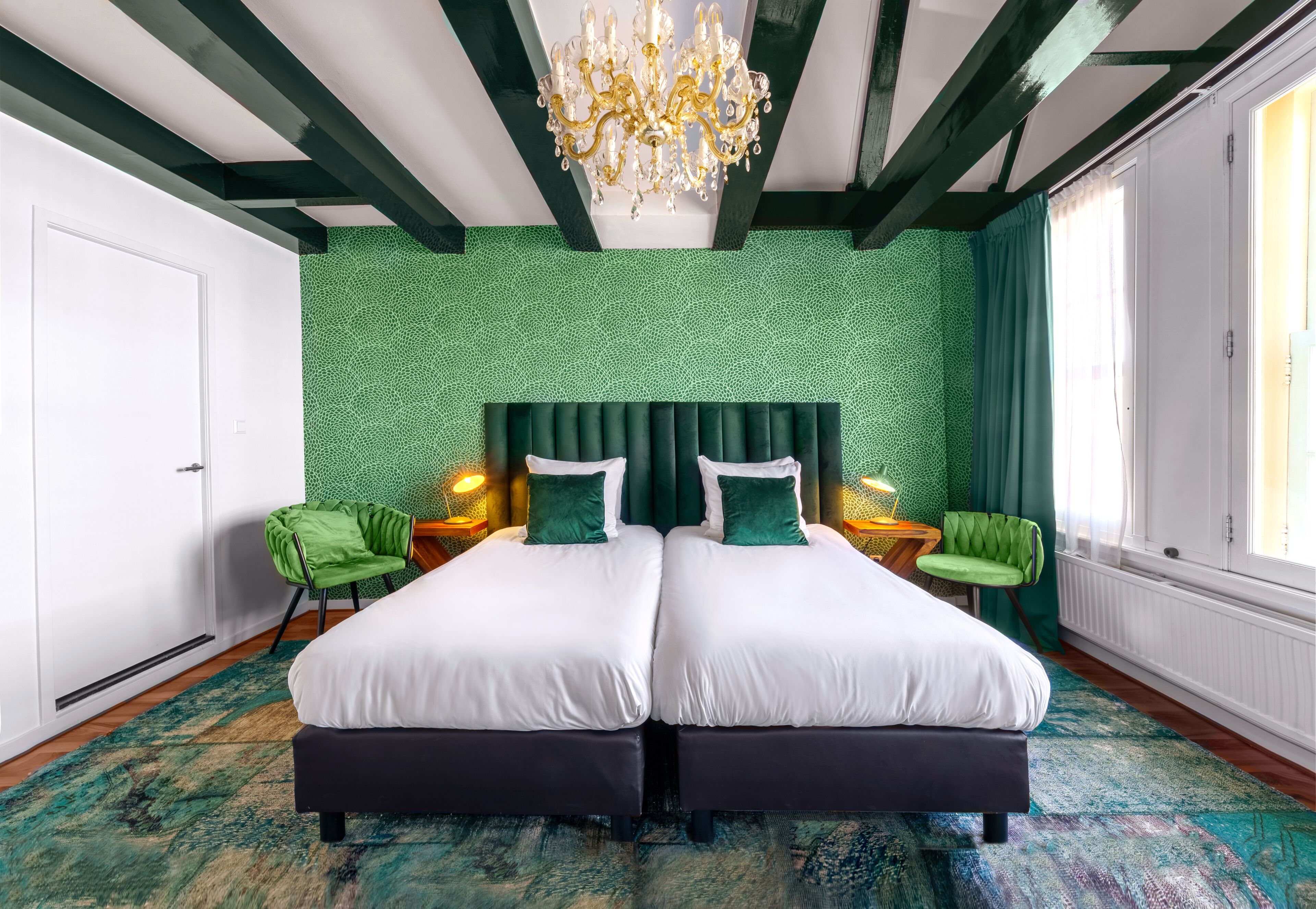 family room, canal view | in-room safe, blackout curtains, iron/ironing board, free wifi