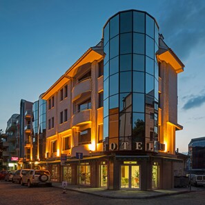 Front of property - evening/night - Dafi (Plovdiv)