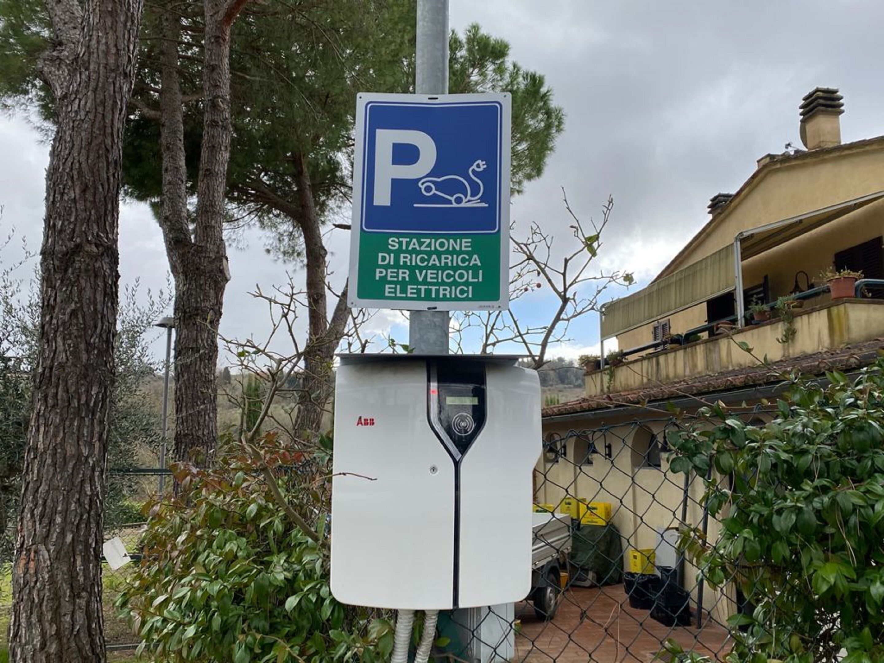 electric vehicle-charging station